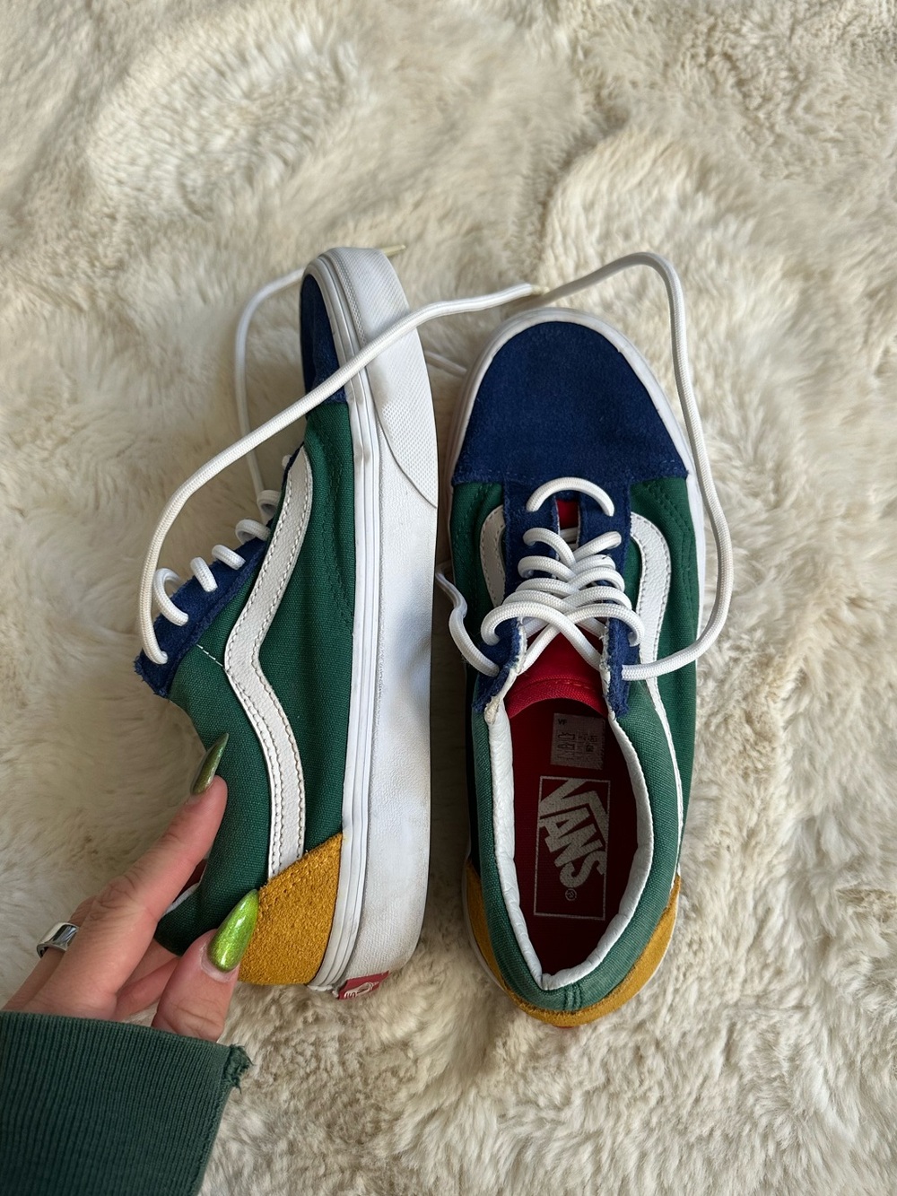 Vans Old Skool Multi-Color Skate Shoes